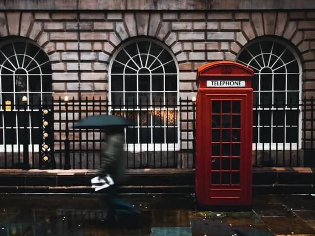 cabine telefónica em londres