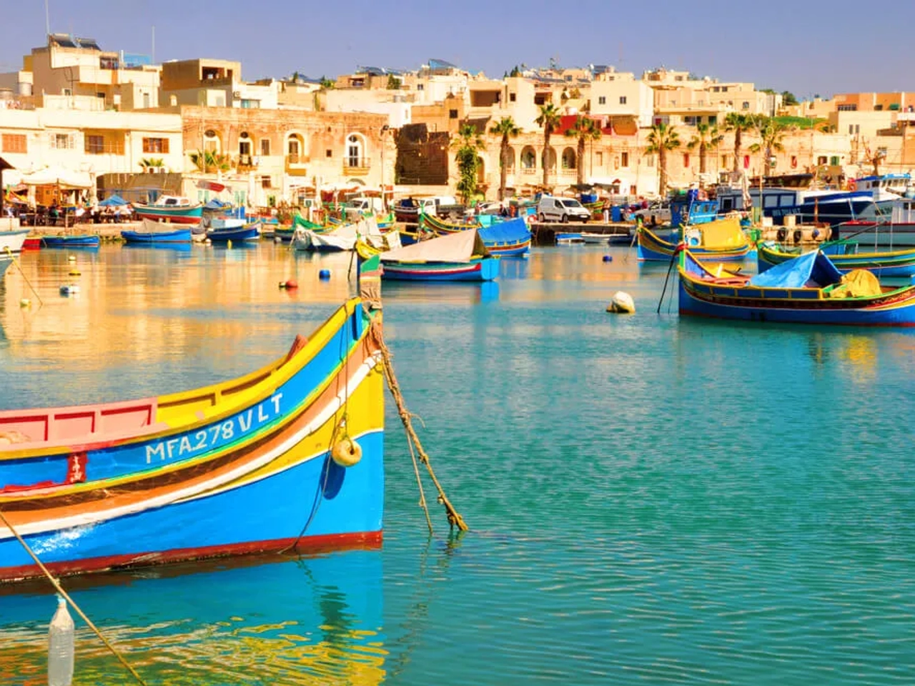 porto de marsaxlokk em malta