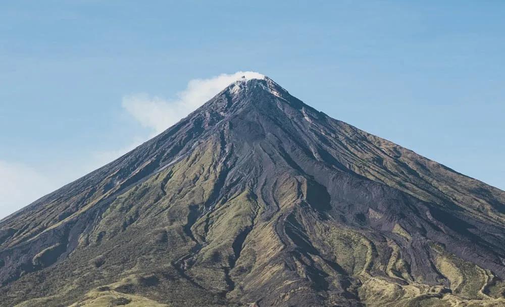volcán de forma perfecta
