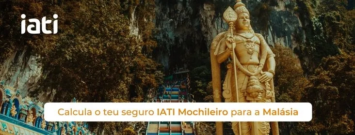 "Calcule seu seguro IATI Mochileiro para a Malásia agora!"