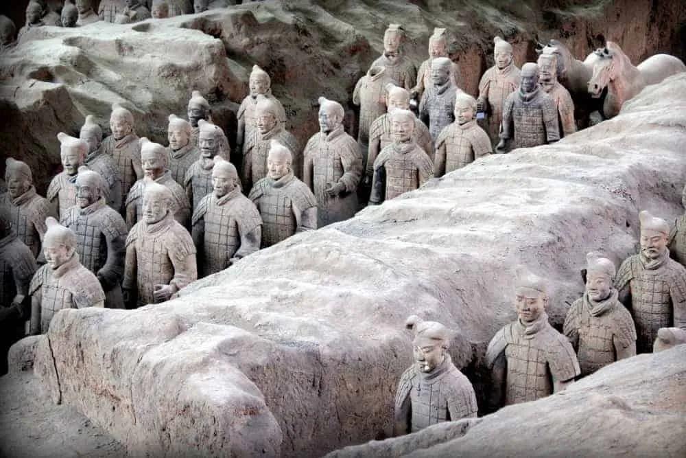 ver los Guerreros de Xi'am Terracota en China