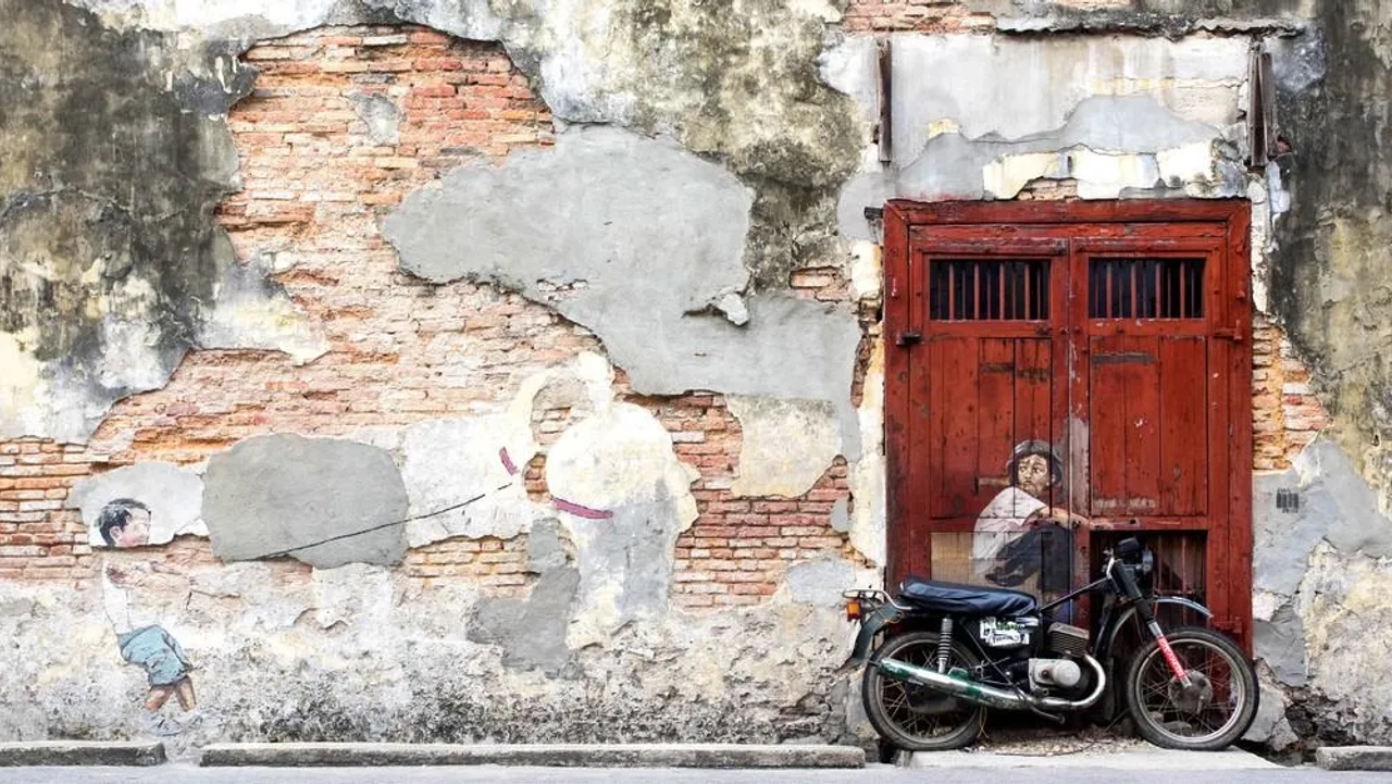 que hacer en Malasia: street Art en Penang
