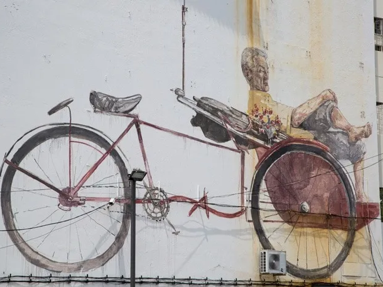 Street Art en Penang -Mapa arte callejero George Town