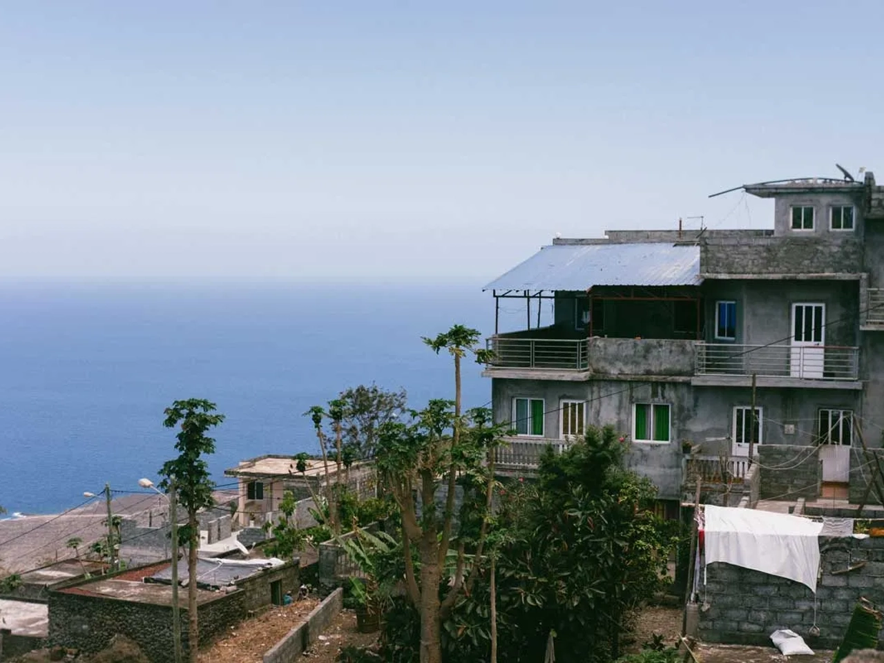 casas da ilha do fogo