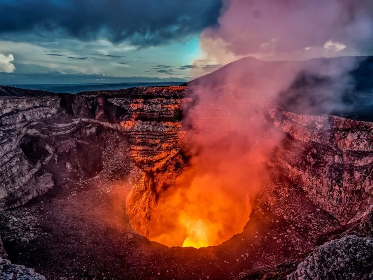 volcanes en Centroamérica