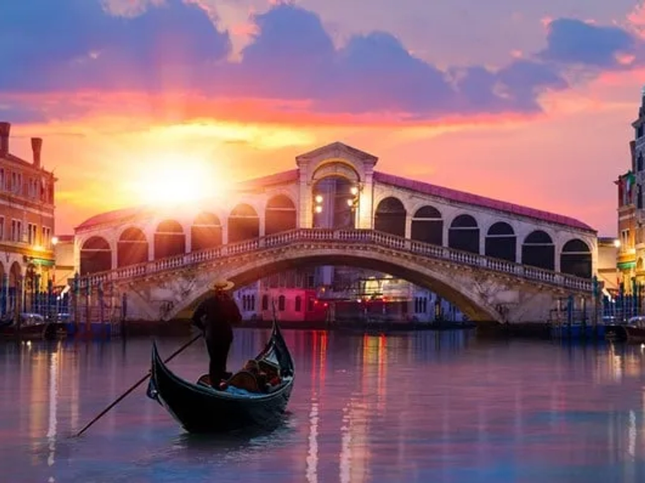 expectativa vs realidad paseo en góndola por Venecia