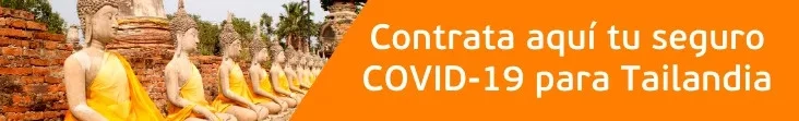 Seguro de viaje covid-19 a Tailandia