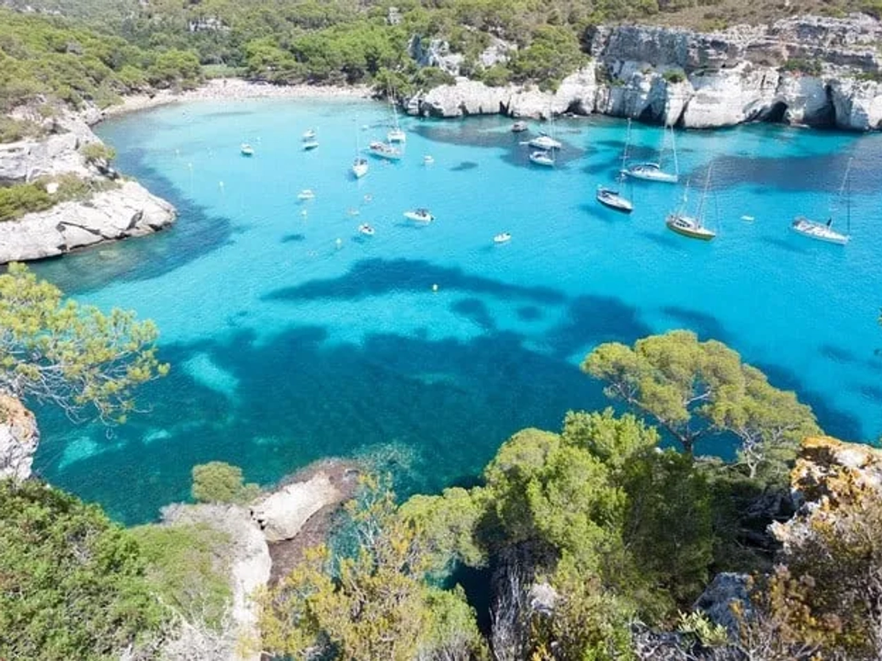 Cala Macarelleta em Menorca