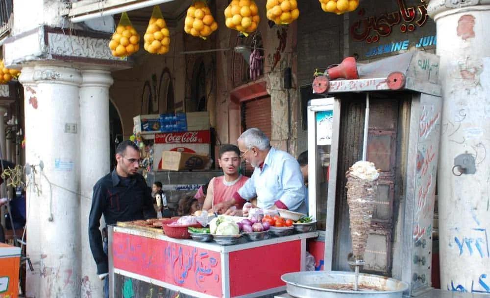 comer en Alejandría