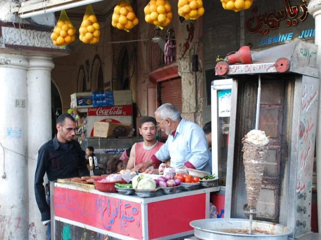 comer en Alejandría