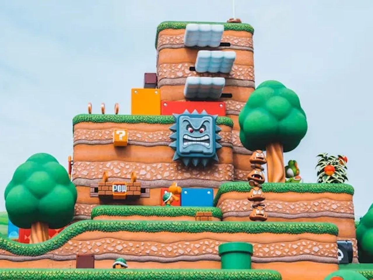 super nintendo world em osaka no japao