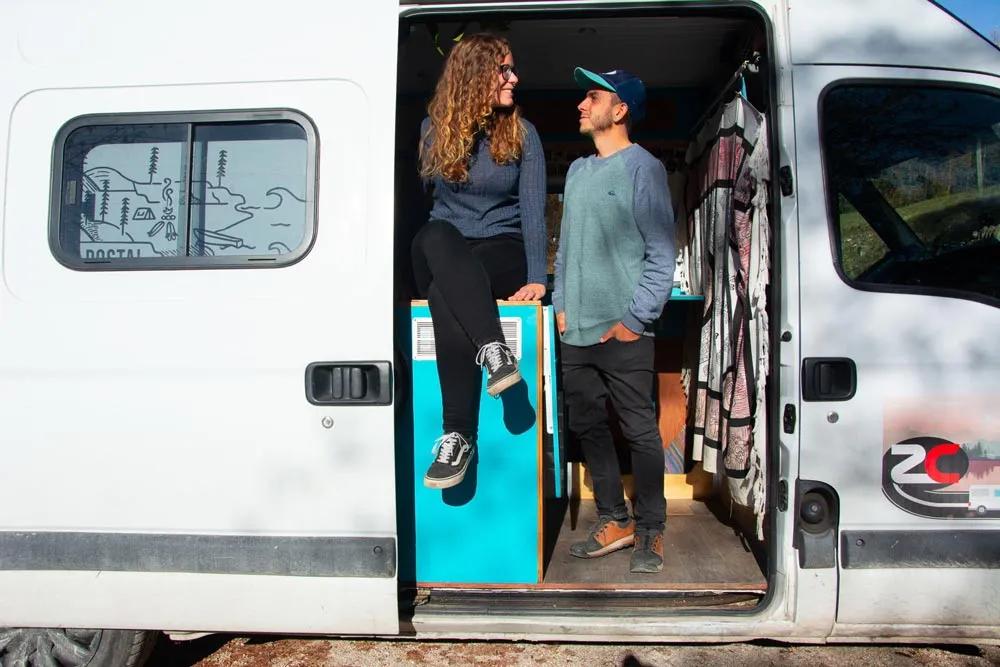 viajar en furgoneta en pareja
