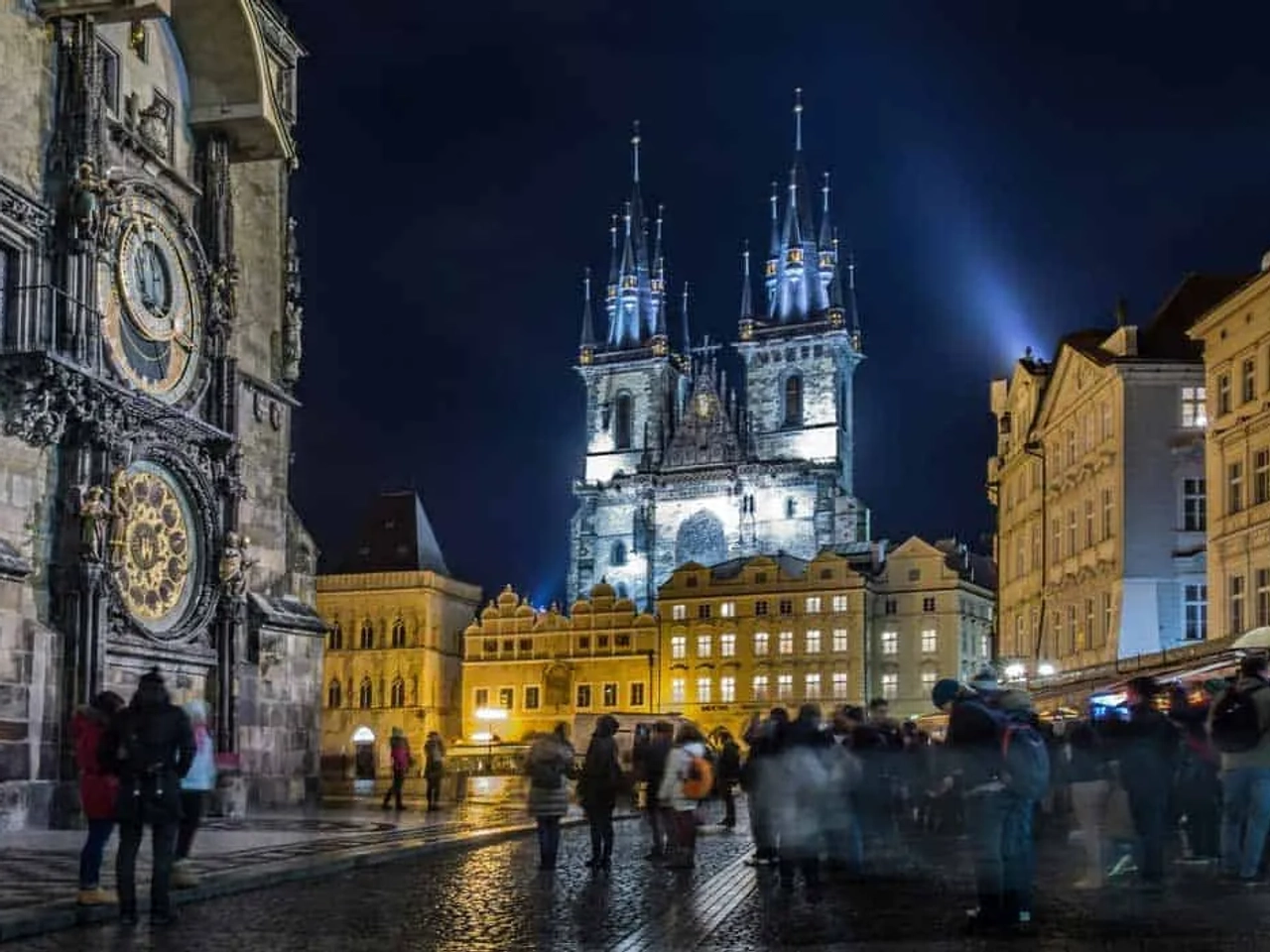 póliza internacional para Praga