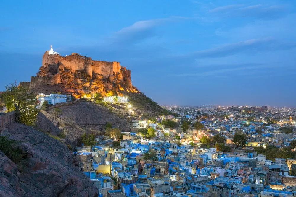 Jodhpur en el norte de India