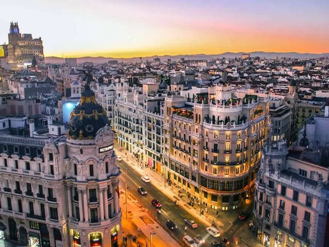 La Gran Vía, lugar que ver en Madrid
