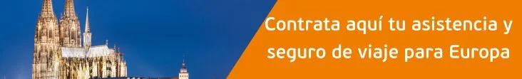 seguro de viaje es obligatorio para Europa