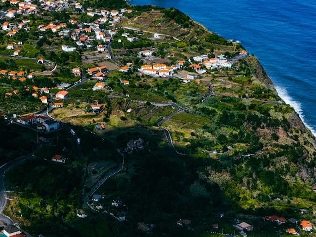 ilha da madeira vista de cima