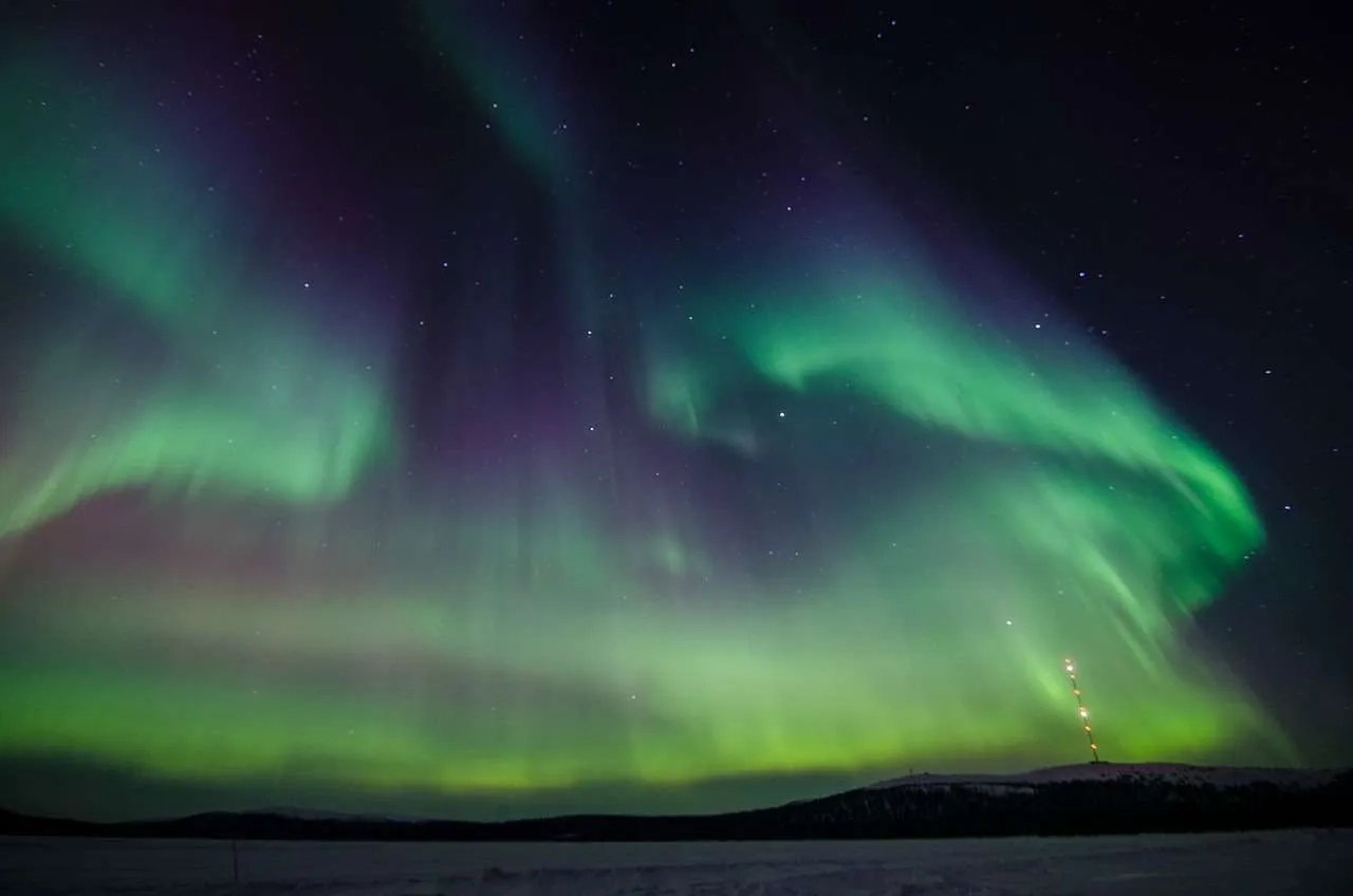 Auroras en Suecia
