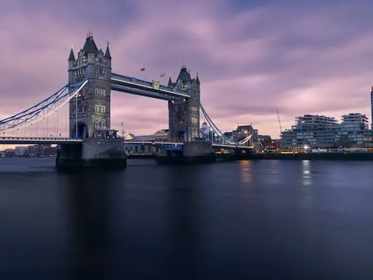 london bridge ao final da tarde