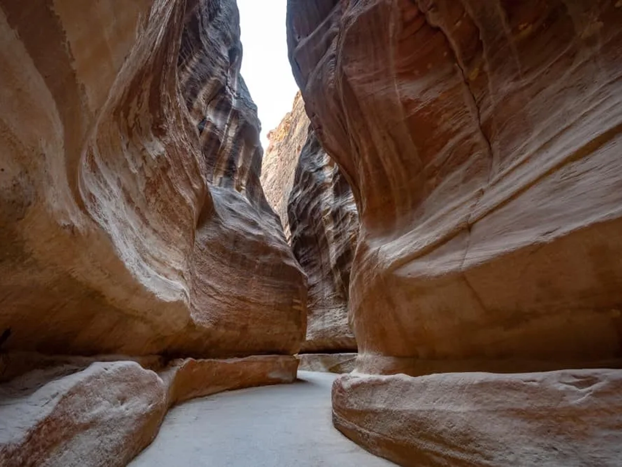 El Siq, Petra Jordania