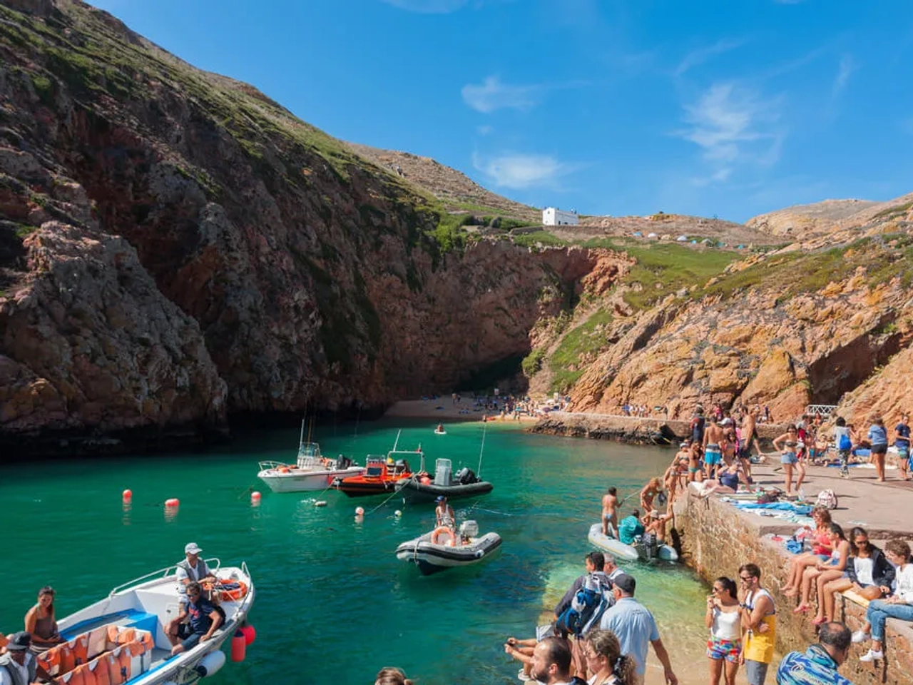 desembarco na ilha das berlengas