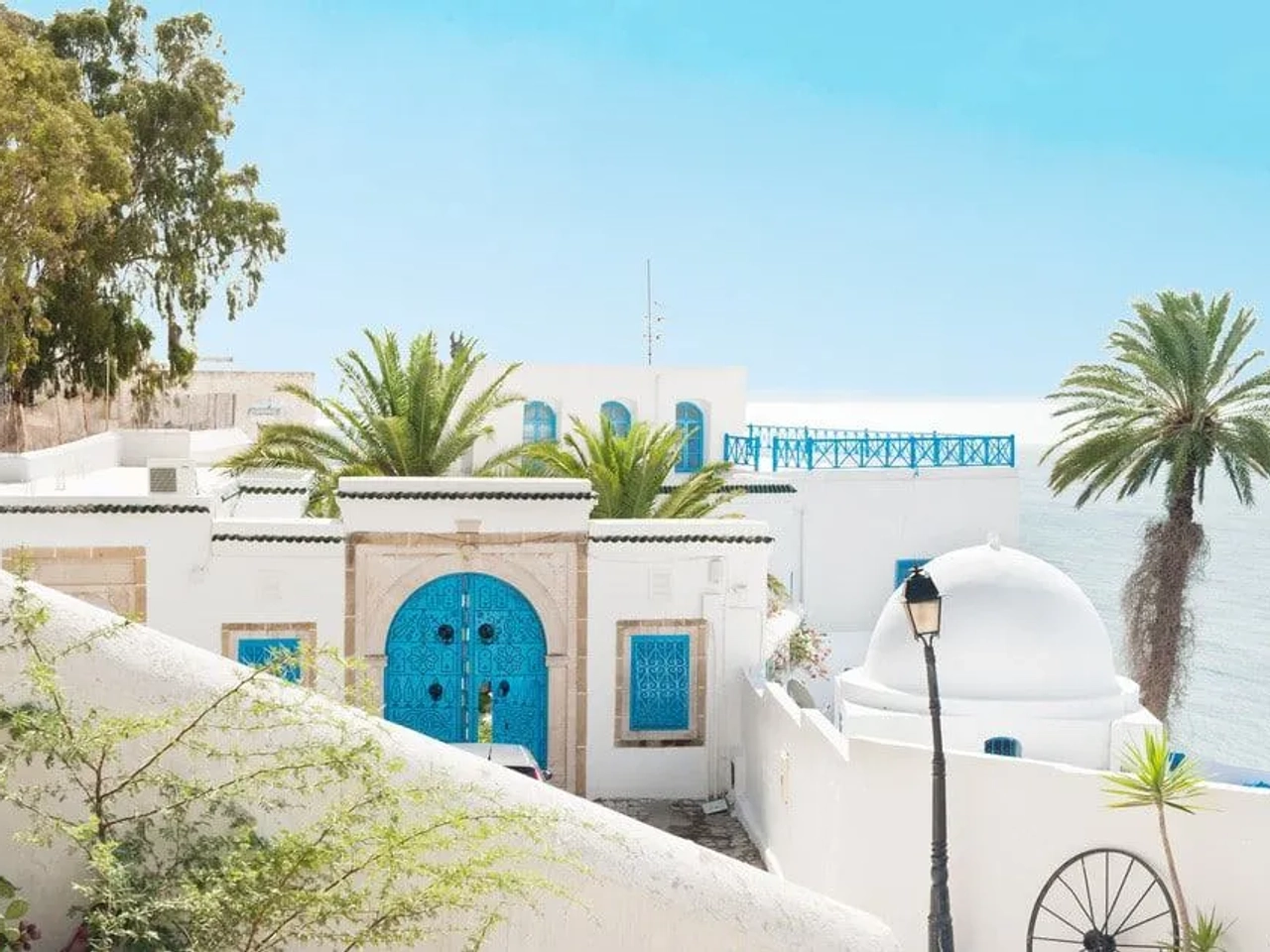 Sidi Bou Said en Túnez