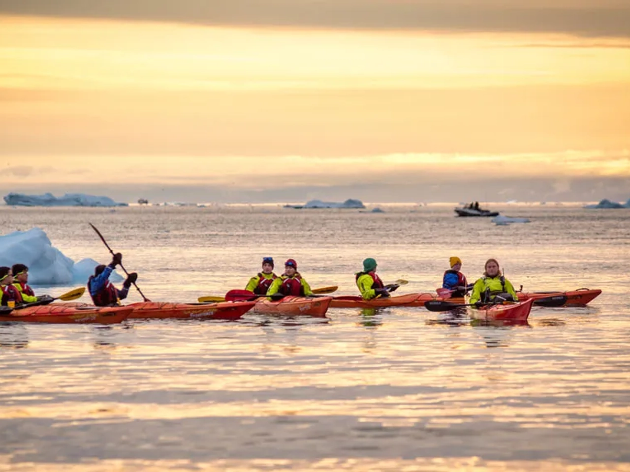kayak en Groenlandia