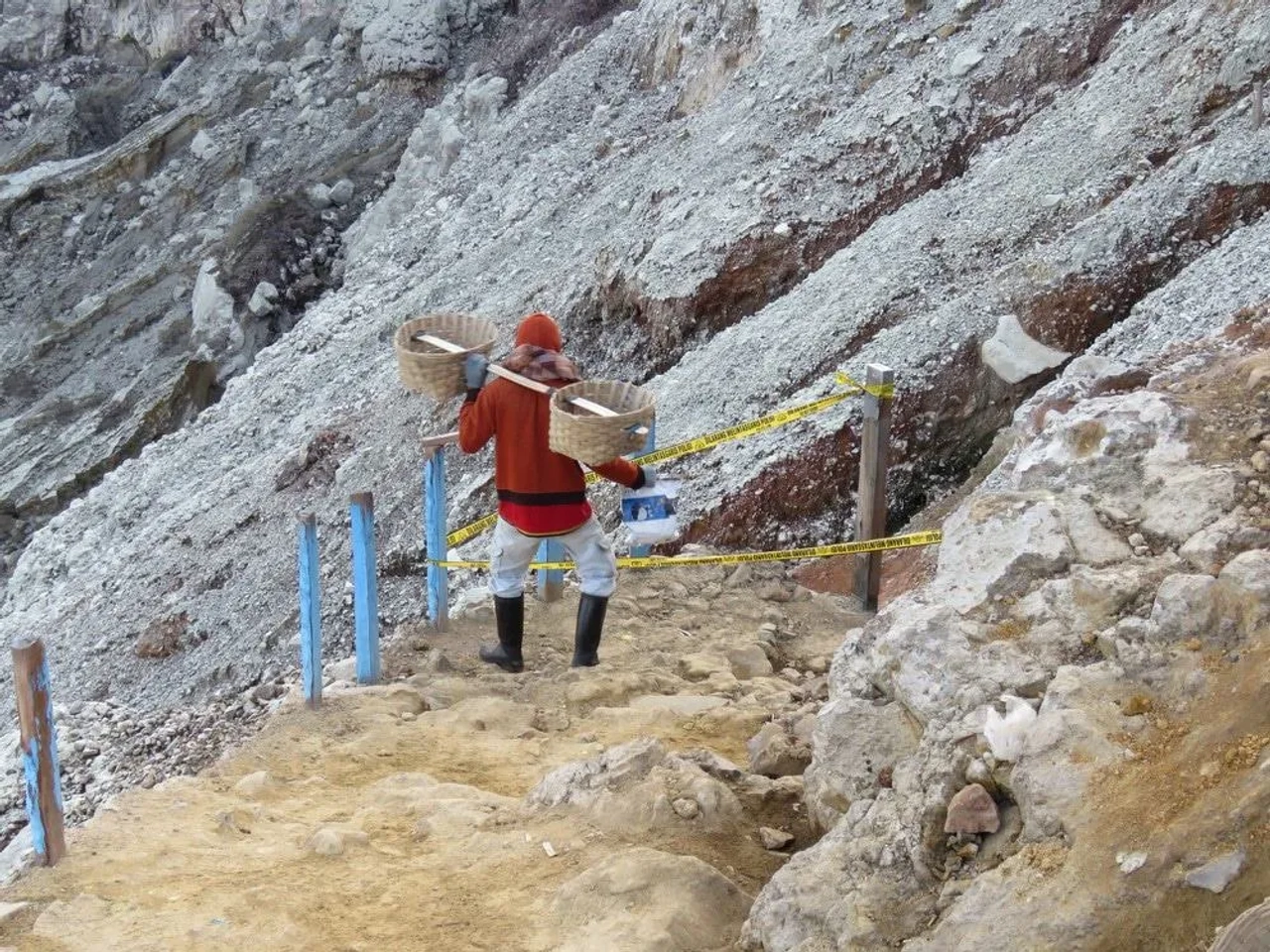 subida al volcán Ijen