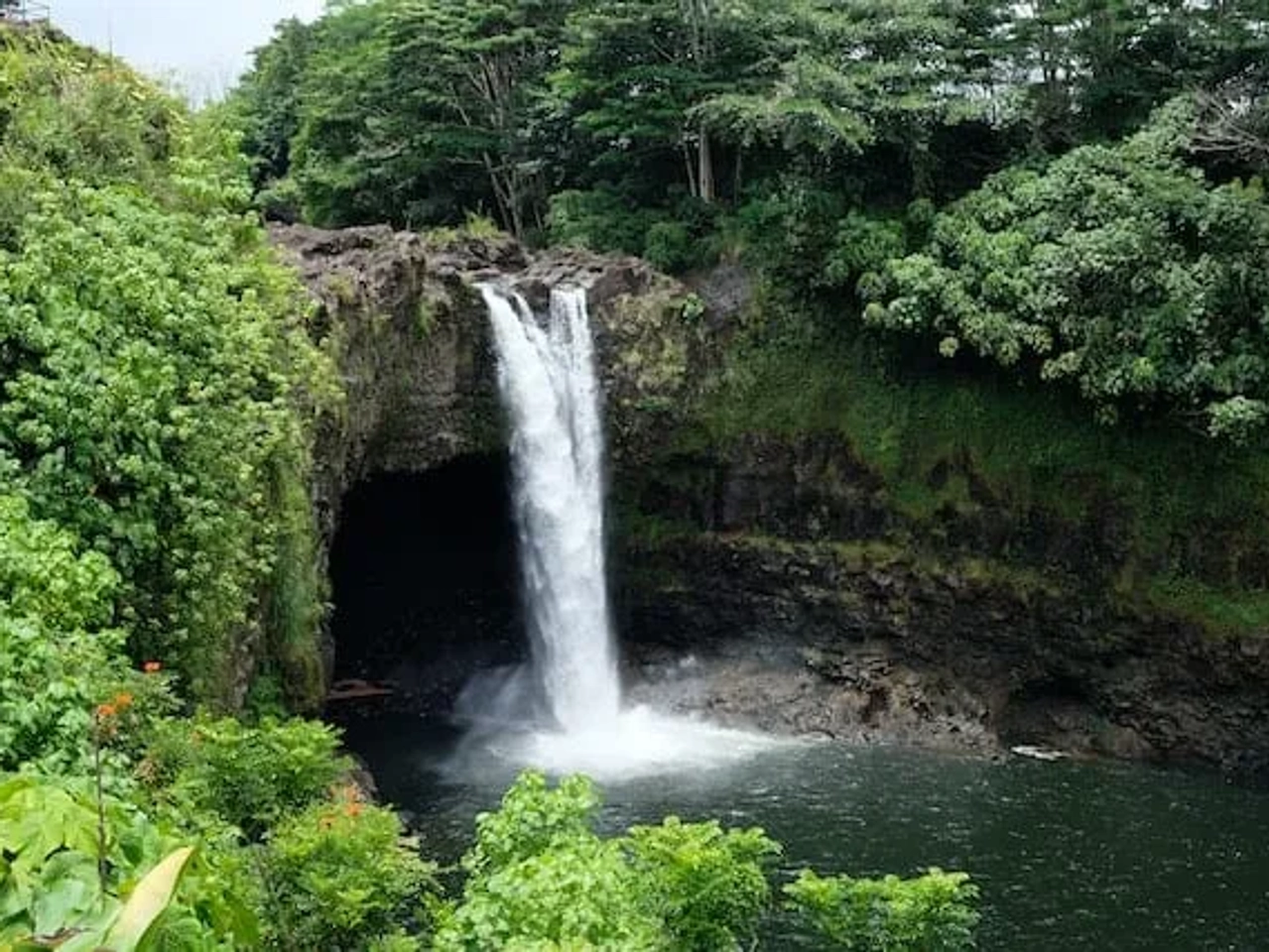 Cascata em Hilo, Hawai