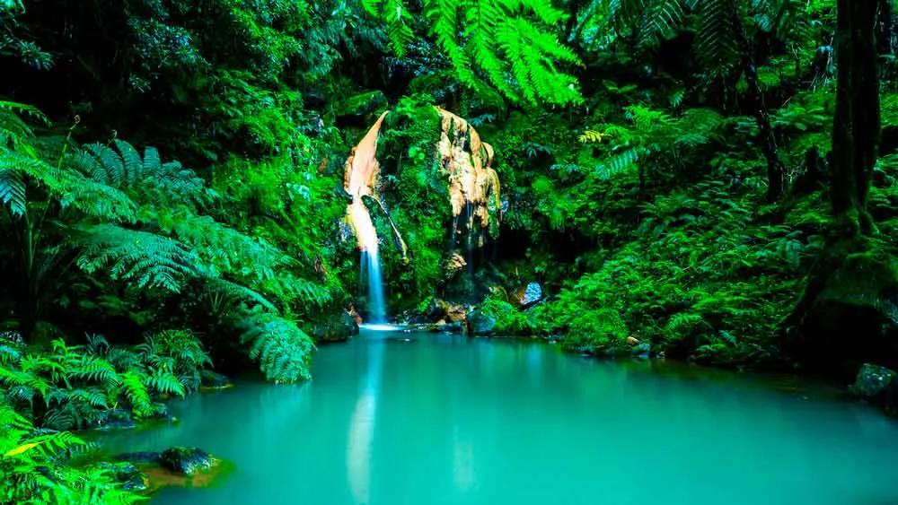 Aguas termales en Azores