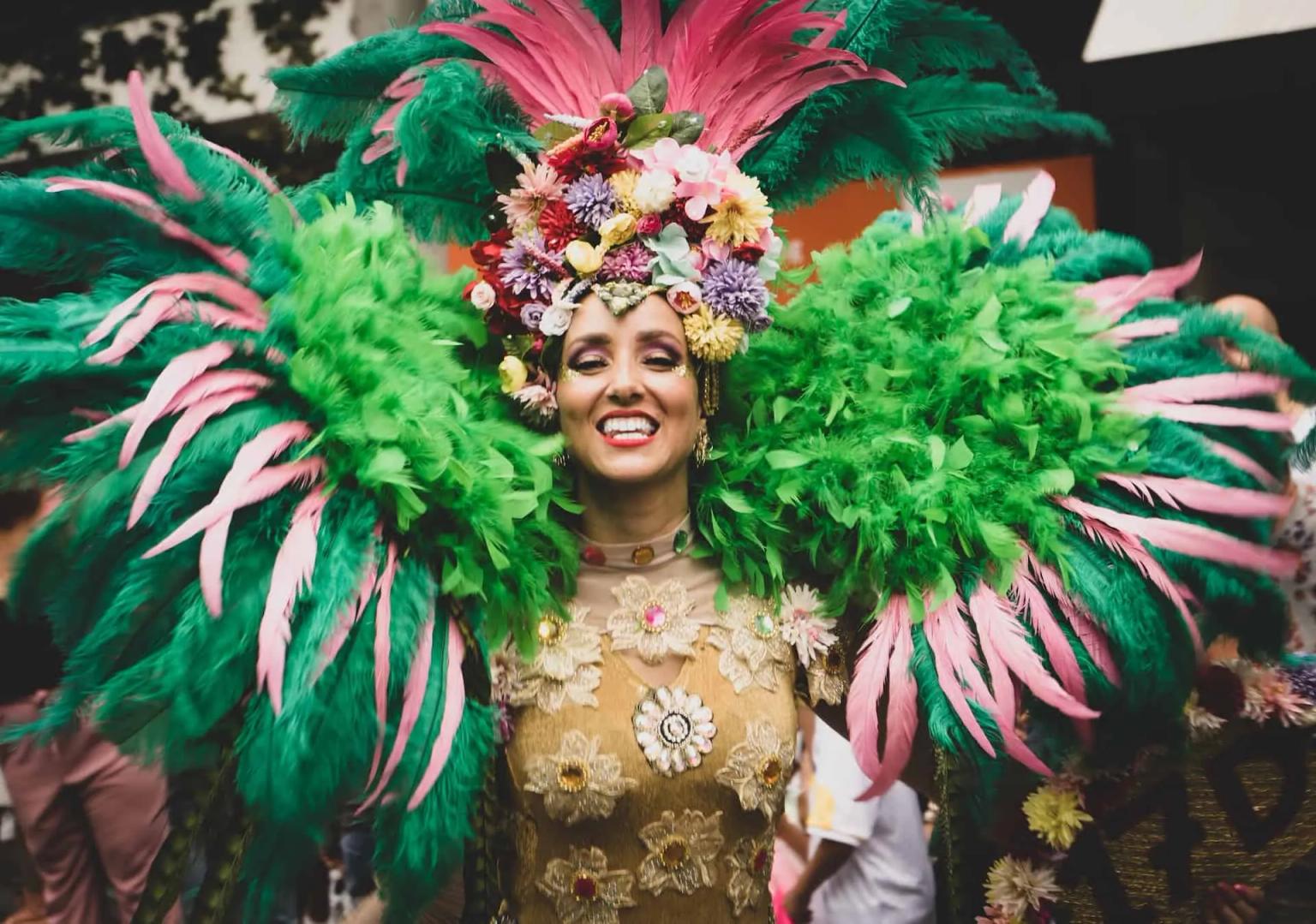 disfarce de carnaval