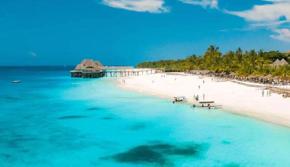 praia na Tanzânia 