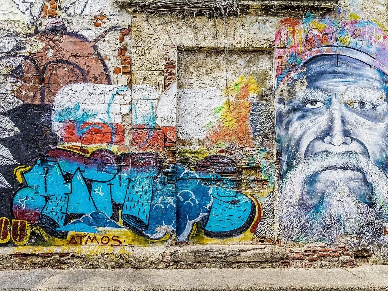 grafittis em cartagena