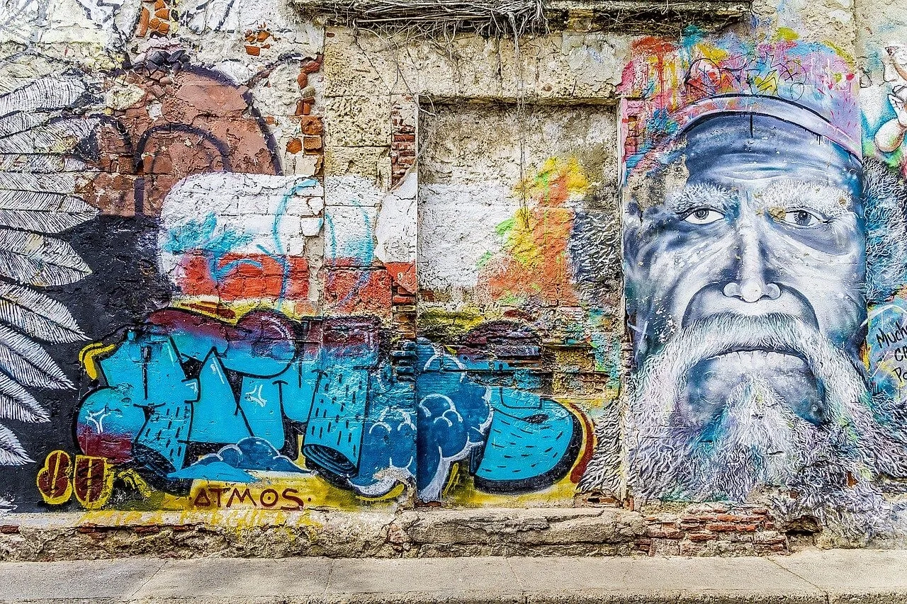 grafittis em cartagena