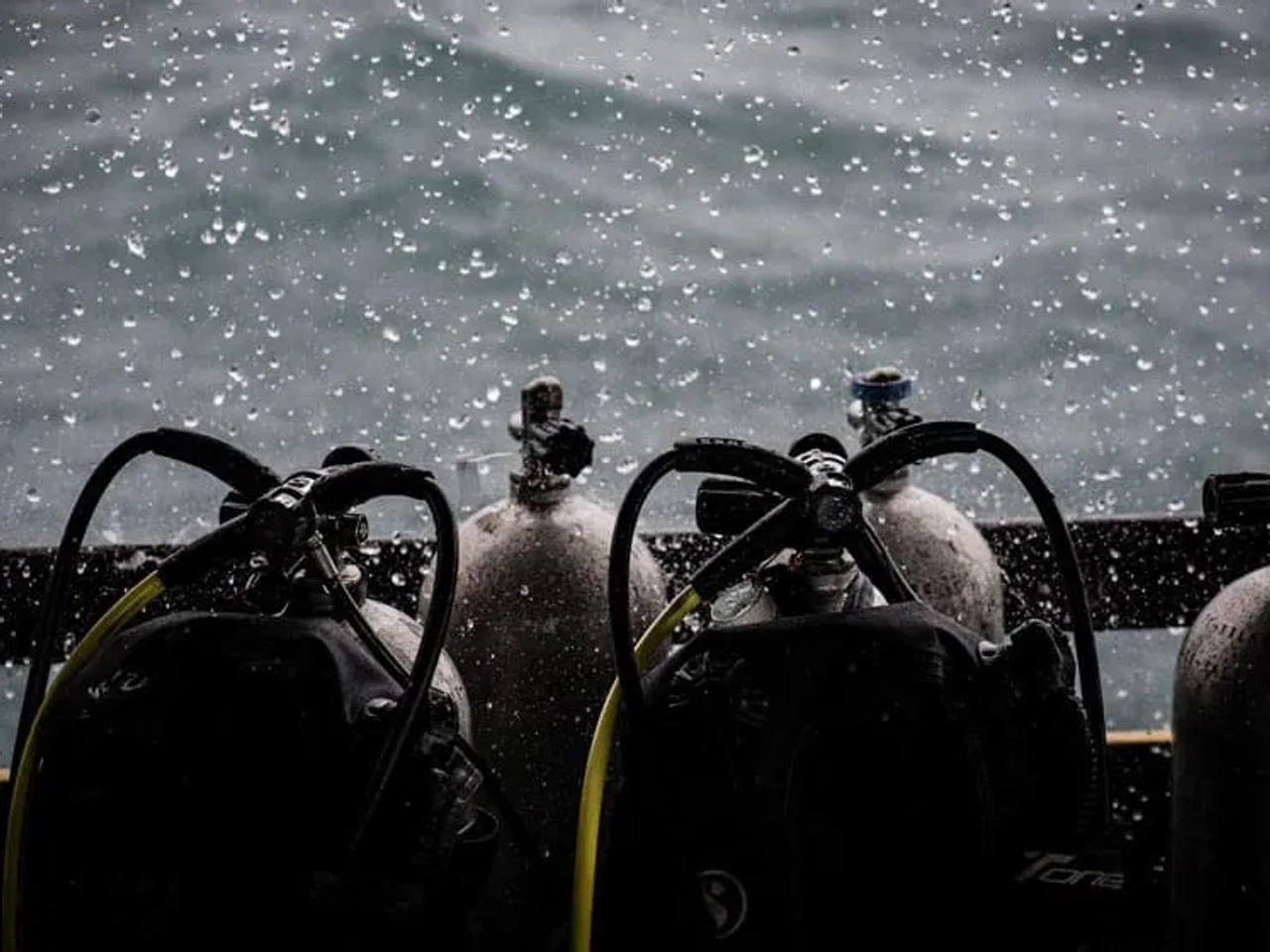 cilindro de ar para mergulhadores