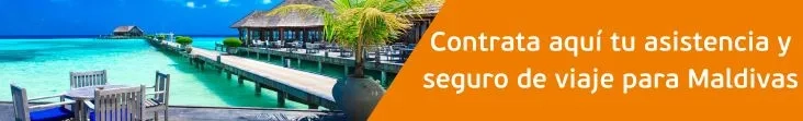 "Contrata tu seguro de viaje IATI para Maldivas aquí."