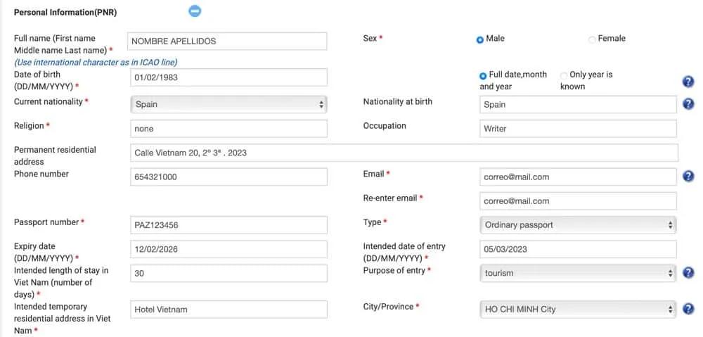 ¿hace falta visado para Vietnam?