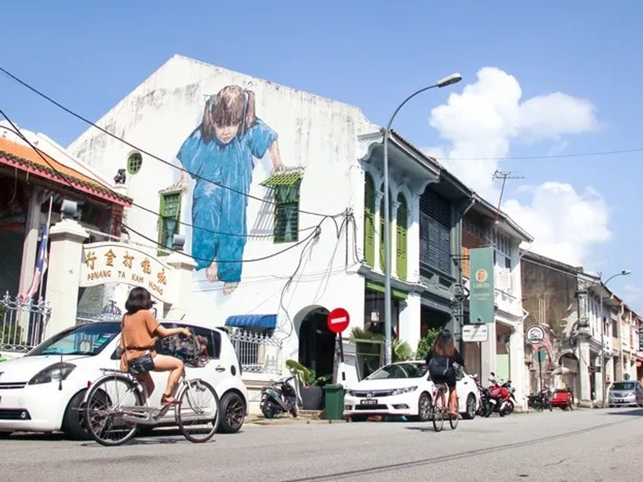 Street Art en Penang -Mapa arte callejero George Town