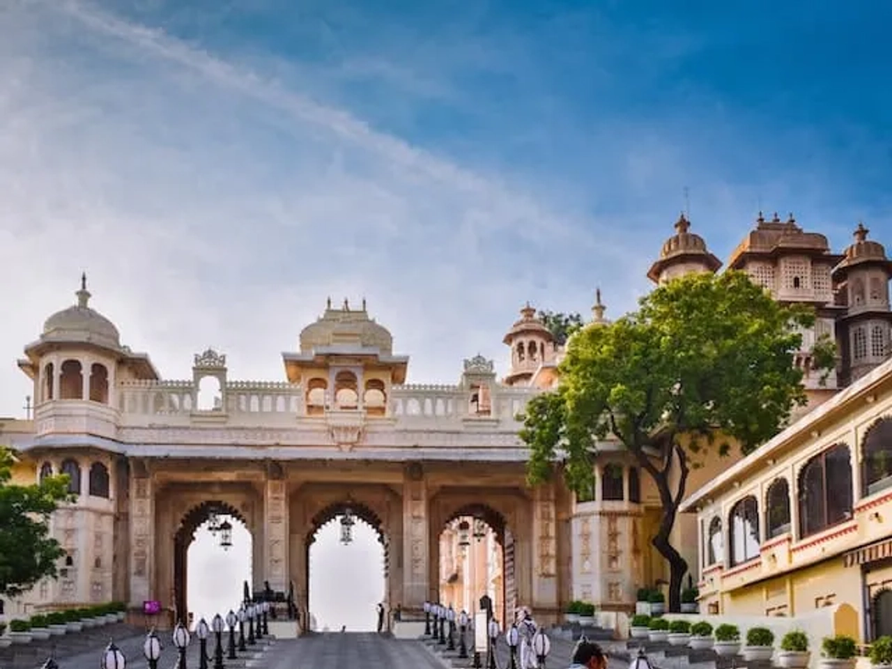 Palácio da Cidade, Cidade Velha, Udaipur, Rajasthan, Índia