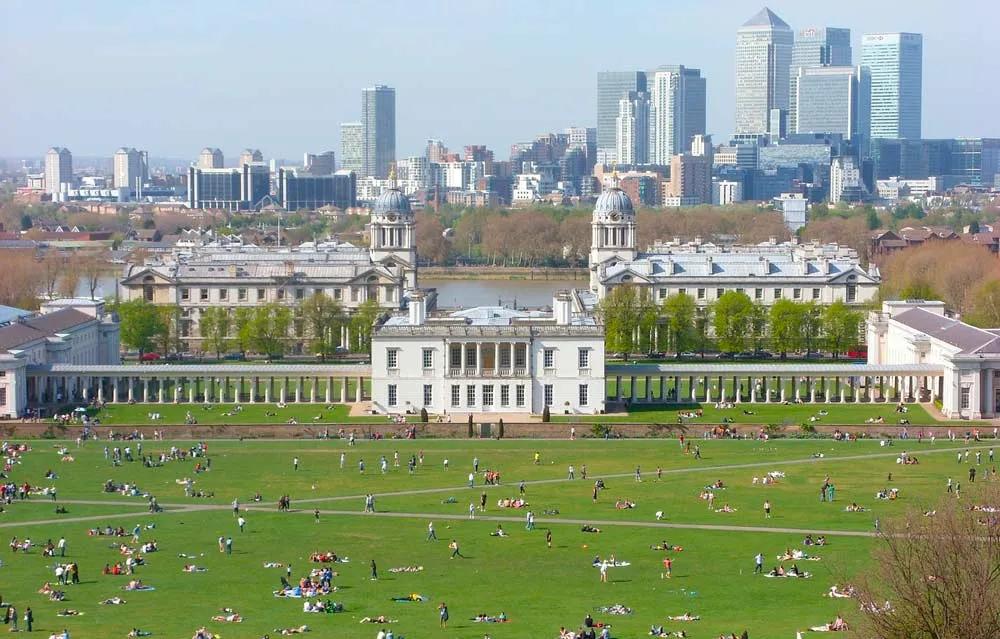 Recorrer el parque de Greenwich