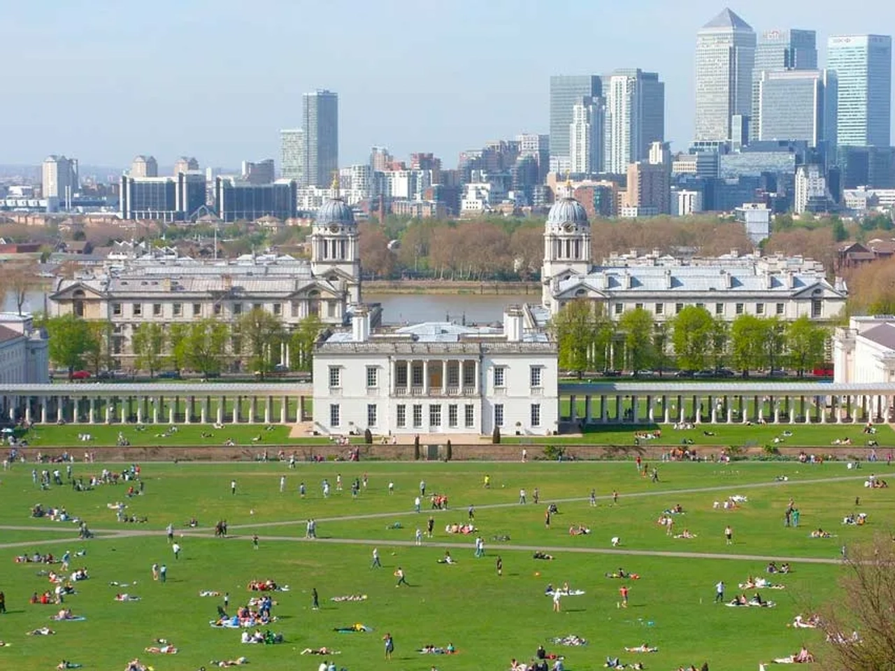 Recorrer el parque de Greenwich