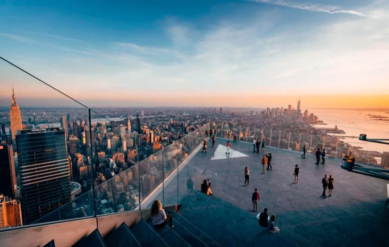 atardecer en mirador Edge