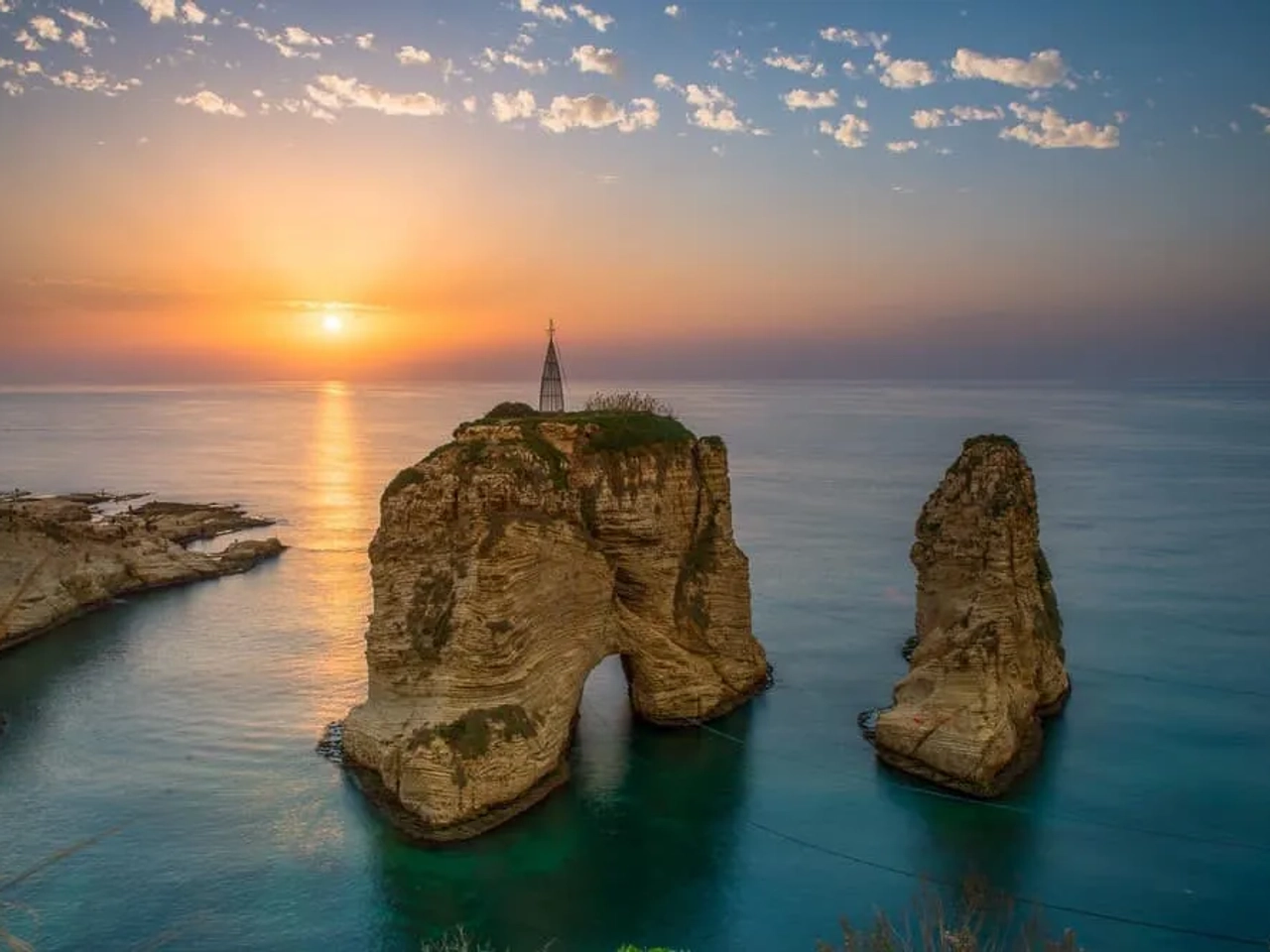 Pigeon Rocks en Beirut