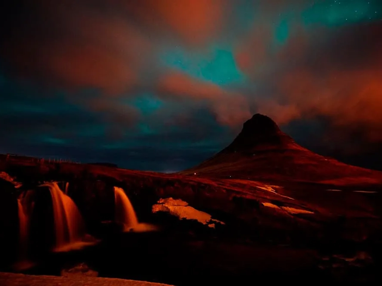 auroras boreales en Islandia
