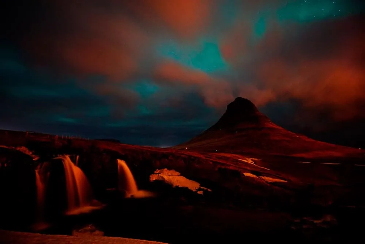 auroras boreales en Islandia
