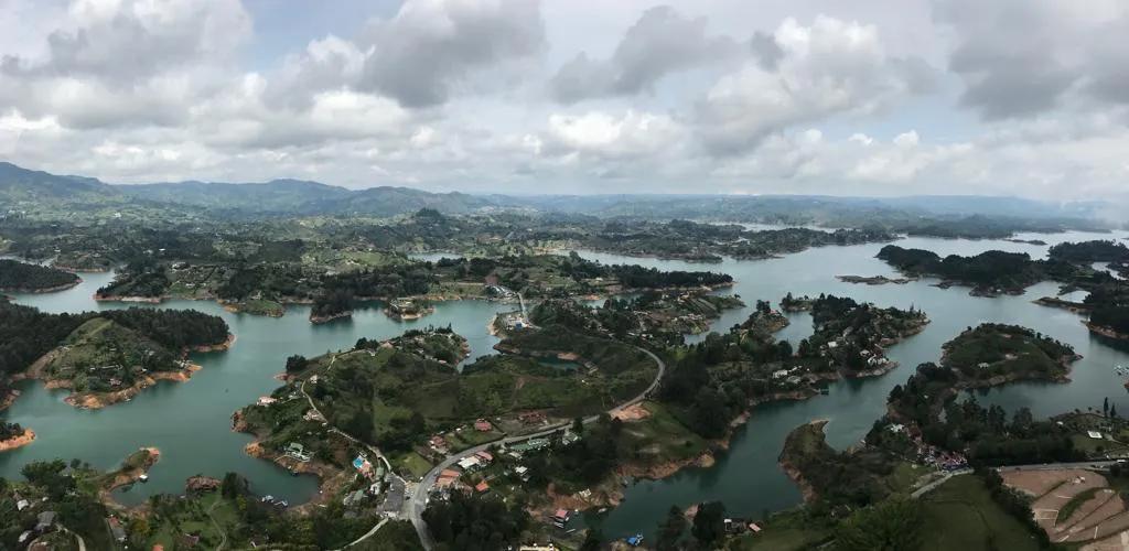 guatape vista desde o peñon