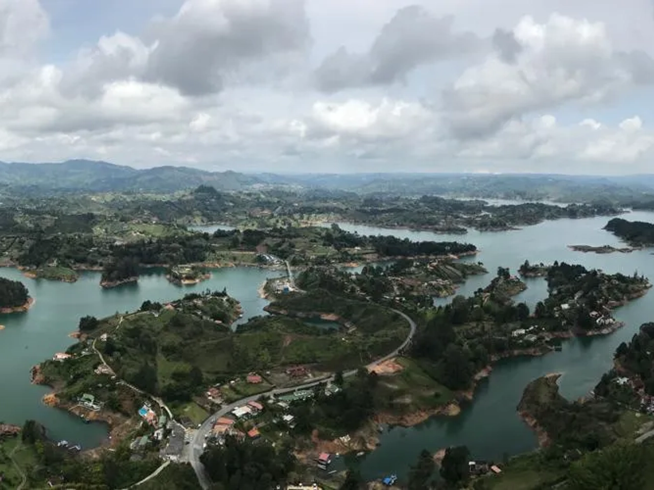 guatape vista desde o peñon