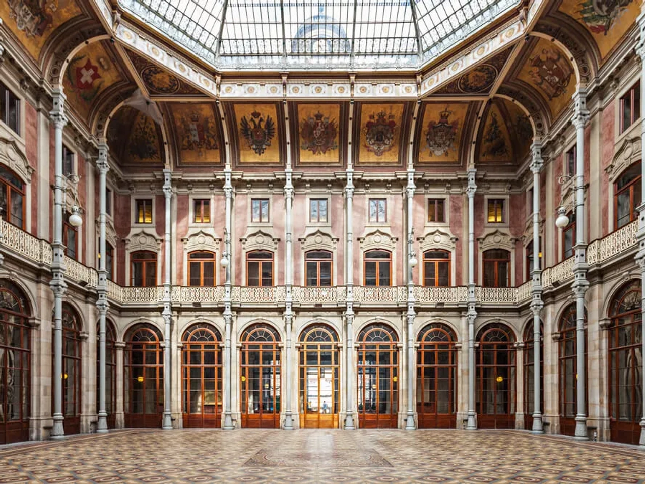 interior do palacio da bolsa