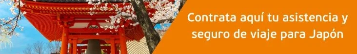 Seguro de viaje para Japón