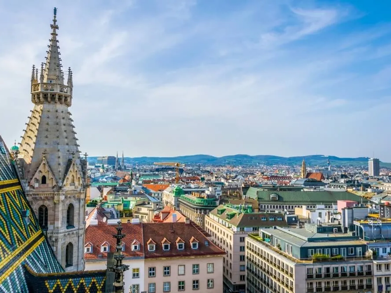 vista desde o cima da catedral de santo estevao